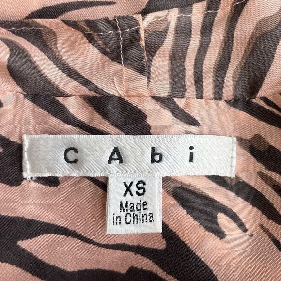 CAbi Just So Zebra Sleeveless Blouse - Picture 8 of 10